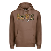 Chestnut camouflage military boots love Premium Hoodie - Artiststas