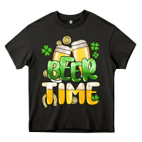 Asphalt St.Patrick's Beer time Heavy Core Tee - HowdyJamesFarm