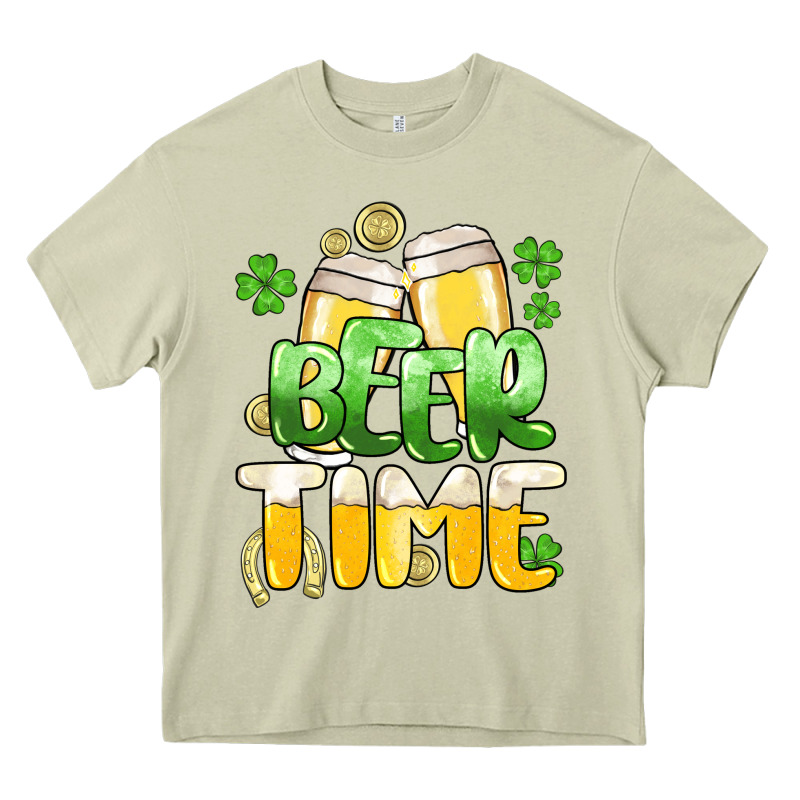 St.patrick's Beer Time Heavy Core Tee by HowdyJamesFarm | Teevron