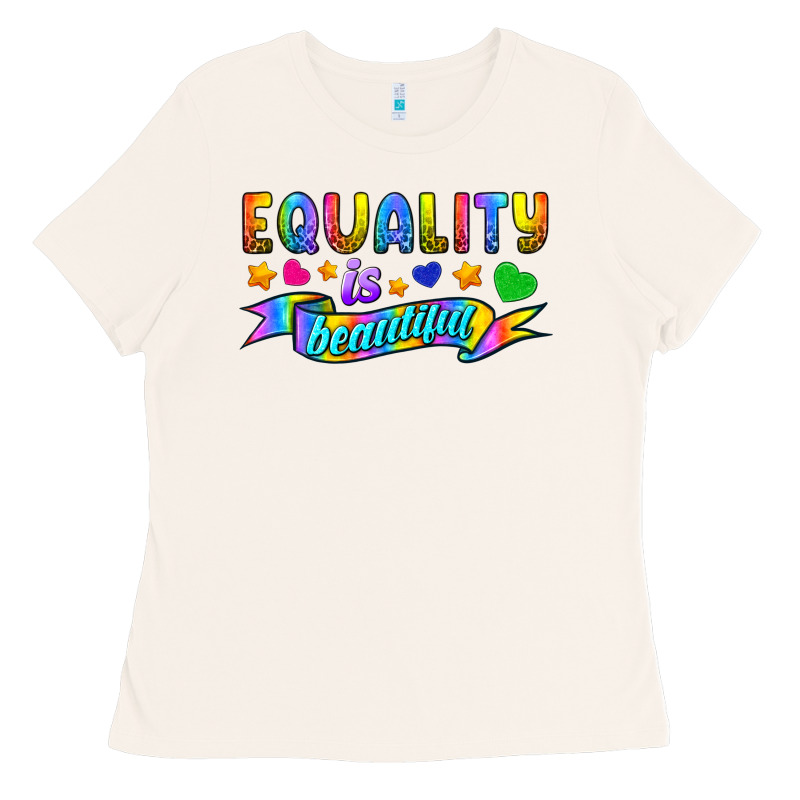 Equality Is Beautiful Ladies Tee by BundleAndBundleShop | Teevron