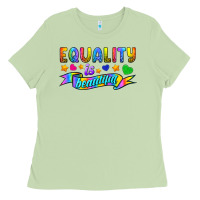 Matcha Equality Is Beautiful Ladies Tee - BundleAndBundleShop