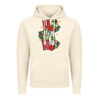 Vintage Artic ho ho ho pharmacy Vintage Hoodie - CowhideDigitalArt