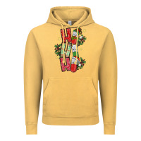 Vintage Mustard ho ho ho pharmacy Vintage Hoodie - CowhideDigitalArt
