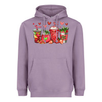 Lavender strawberry coffee cups Heavyweight Hoodie - Jasminsmagicworld