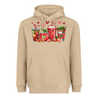 Mushroom strawberry coffee cups Heavyweight Hoodie - Jasminsmagicworld
