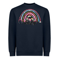 Navy western nurse rainbow Heavyweight Sweatshirt - RanaPortraitStore
