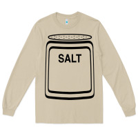 Mushroom salt shaker halloween costume t shirt for couples t shirt Long Sleeve Tee - baoMotion