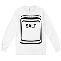 White salt shaker halloween costume t shirt for couples t shirt Long Sleeve Tee - baoMotion