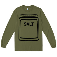 Army Green salt shaker halloween costume t shirt for couples t shirt Long Sleeve Tee - baoMotion