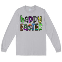 Moon Dust Happy Easter Long Sleeve Tee - CowhideDigitalArt