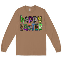 Toasted Coconut Happy Easter Long Sleeve Tee - CowhideDigitalArt