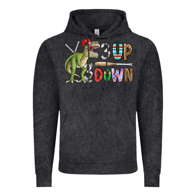 3 Up 3 Down Rex Vintage Hoodie by CowhideDigitalArt | Teevron