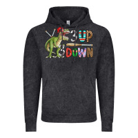 Vintage Black 3 up 3 down rex Vintage Hoodie - CowhideDigitalArt