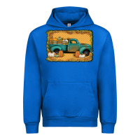 Cobalt pumpkin farm truck Urban Hoodie - Jasminsmagicworld