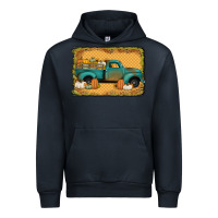 Navy pumpkin farm truck Urban Hoodie - Jasminsmagicworld
