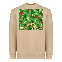 Mushroom shamrock leopard Heavyweight Sweatshirt - RanaPortraitStore