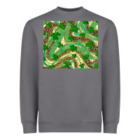 Storm shamrock leopard Heavyweight Sweatshirt - RanaPortraitStore