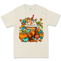 Bone Thanksgiving Frappe Coffee Premium Tee - FaDigitalArtStudio