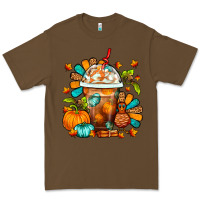 Cacao Thanksgiving Frappe Coffee Premium Tee - FaDigitalArtStudio