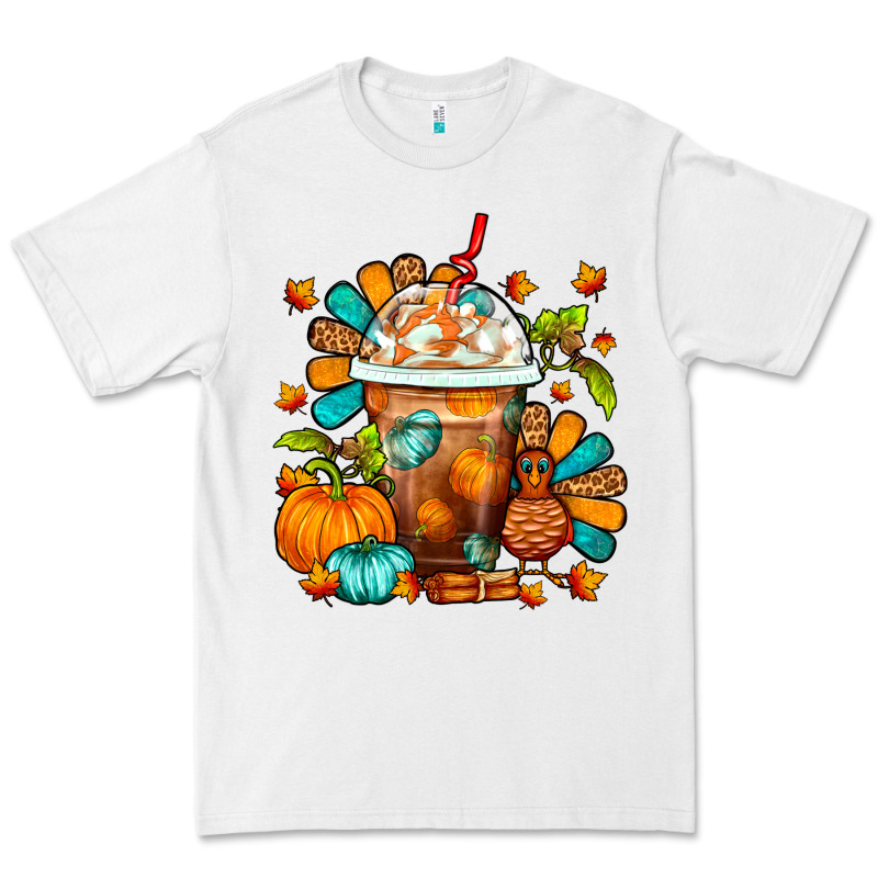 Thanksgiving Frappe Coffee Premium Tee by FaDigitalArtStudio | Teevron
