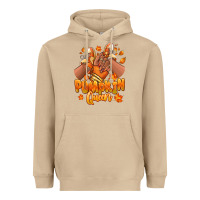 Mushroom Pumpkin queen Fall black girl sneakers Heavyweight Hoodie - RanaPortraitStore