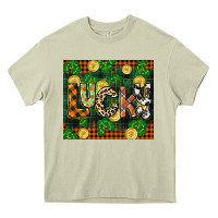 Mossy st patricks day lucky clover and coins Heavy Core Tee - CowGirlArtShop