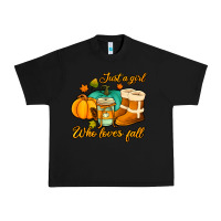 Black just a girl who loves fall Urban Heavy Tee - Jasminsmagicworld