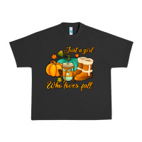 Pigment Black just a girl who loves fall Urban Heavy Tee - Jasminsmagicworld