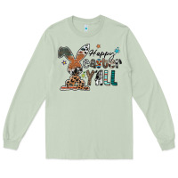 Matcha Happy Easter Y'all Long Sleeve Tee - CowhideDigitalArt
