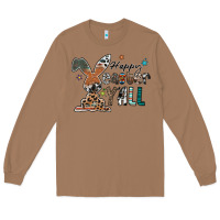 Toasted Coconut Happy Easter Y'all Long Sleeve Tee - CowhideDigitalArt