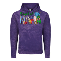Cloud Purple baseball mama Vintage Hoodie - CowhideDigitalArt