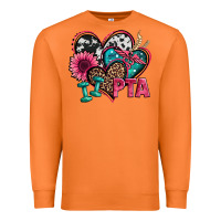 Carrot pta physical therapy assistant hearts Premium Sweatshirt - Jasminsmagicworld