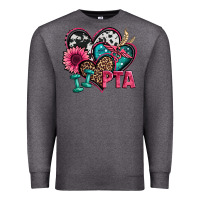 Charcoal Heather pta physical therapy assistant hearts Premium Sweatshirt - Jasminsmagicworld