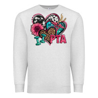 Pta Physical Therapy Assistant Hearts Premium Sweatshirt | Teevron