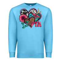 Ocean Blue pta physical therapy assistant hearts Premium Sweatshirt - Jasminsmagicworld