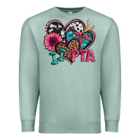 Seafoam pta physical therapy assistant hearts Premium Sweatshirt - Jasminsmagicworld