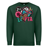 Sports Green pta physical therapy assistant hearts Premium Sweatshirt - Jasminsmagicworld