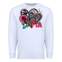 White pta physical therapy assistant hearts Premium Sweatshirt - Jasminsmagicworld