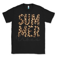 Black summer vibes leopard Classic Tee - CowCowDesign