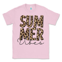 Bubblegum Pink summer vibes leopard Classic Tee - CowCowDesign