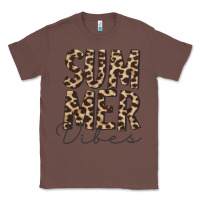 Chestnut summer vibes leopard Classic Tee - CowCowDesign