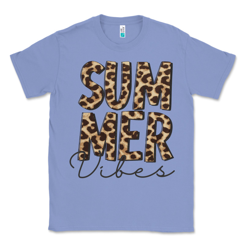 Summer Vibes Leopard Classic Tee by CowCowDesign | Teevron