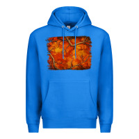 True Royal orange hunter camouflage pattern brushstroke Premium Hoodie - Jasminsmagicworld
