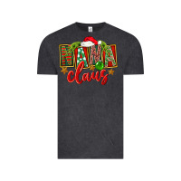 Vintage Black christmas nana claus Vintage Tee - FaDigitalArtStudio