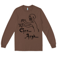 Chestnut grr argh Long Sleeve Tee - baoMotion