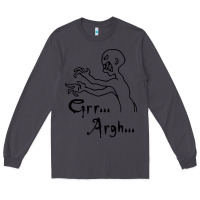 Smoke grr argh Long Sleeve Tee - baoMotion