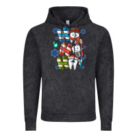 Vintage Arctic ho ho ho teeth Vintage Hoodie - CowhideDigitalArt