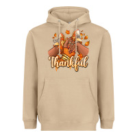 Mushroom Thankful black girl sneakers Heavyweight Hoodie - RanaPortraitStore