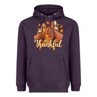 Plum Thankful black girl sneakers Heavyweight Hoodie - RanaPortraitStore