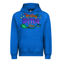Cobalt resting witch face Urban Hoodie - Jasminsmagicworld